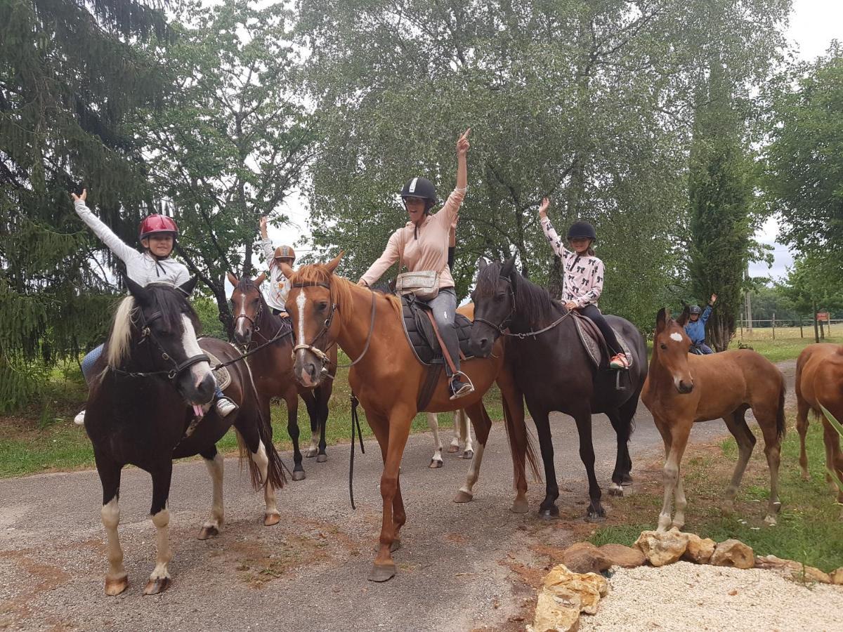 Gite Equestre Domaine Des Crins - Monpazier Capdrot 外观 照片
